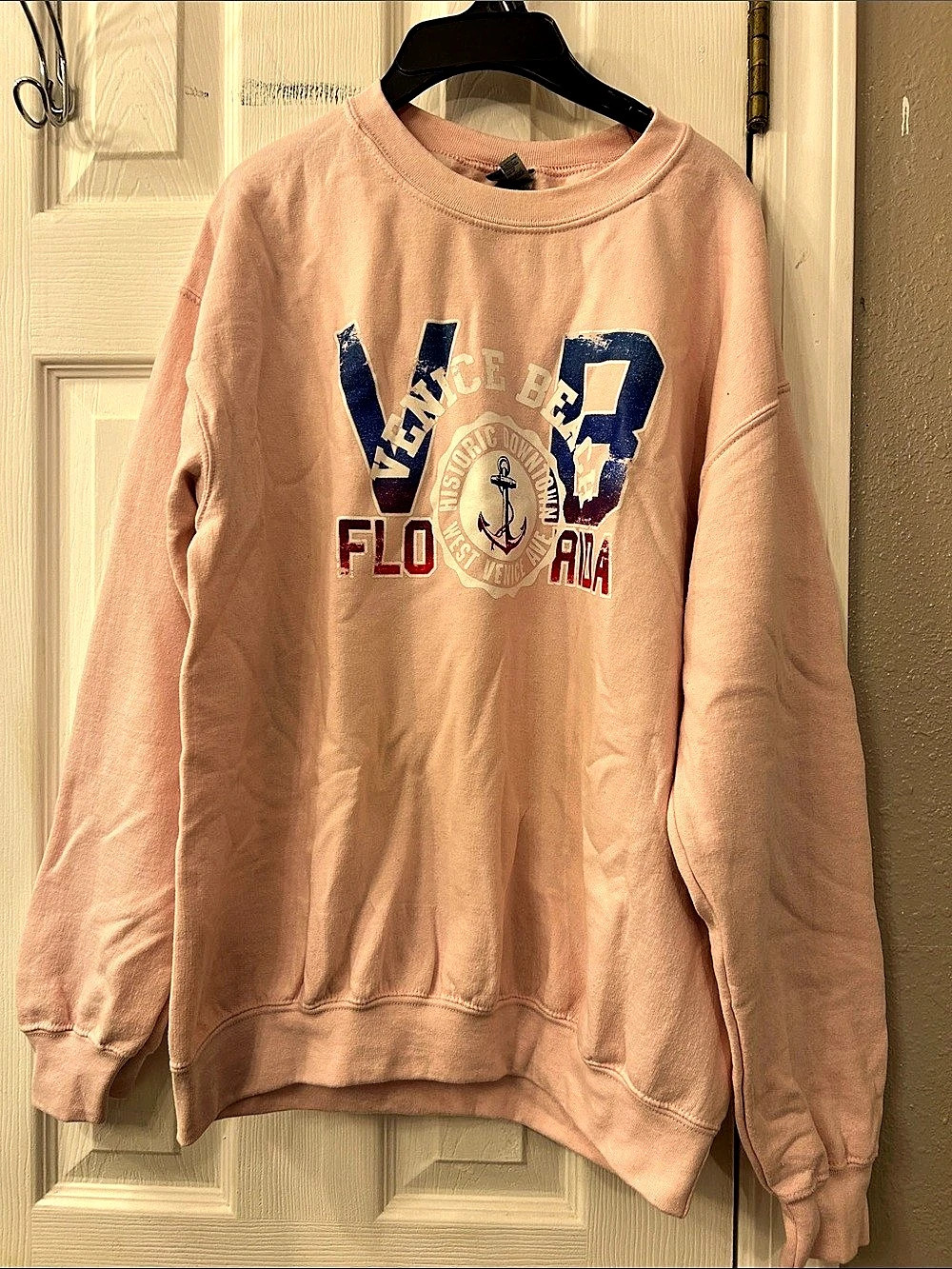 Gildan Heavy Blend Crewneck Sweatshirt Pink Medium
